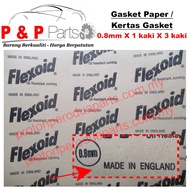 Gasket Paper Kertas Gasket Oil Petrol Resist 0.8mm X 1 Feet X 3 Feet (Original Made in England)