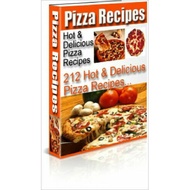 212 HOT & DELICIOUS PIZZA PLR RECIPES COOK BOOK PDF EBOOK + 10 FREE EBOOKS