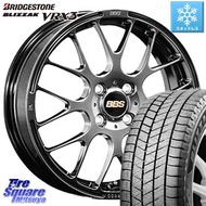 【4/5はお買い物マラソン！】 アクア ブリヂストン ブリザック BLIZZAK VRX3 スタッドレス 195/55R16 BBS RP 鍛造1ピース ホイール 16インチ 16 X 6.0J +50 4穴 100