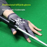 Pool Glove Left Hand, Billiards Glove, Billiard Pool Gloves for Left Hand 3 Finger, Snooker Cue Spor