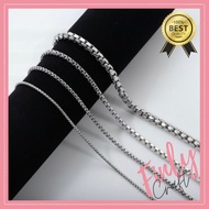 1 Meter stainless steel Square Chain anti-rust Rolo Chain Square Chain