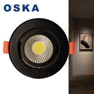 5W COB LED DOWNLIGHT BLACK DL SPOT SPOTLIGHT 5 W WATT DOWN LIGHT 3000K 6000K