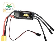 2-4S 40A Brushless ESC Drone Airplanes Parts 40A Brushless ESC  Speed Controller Motor for RC FPV Qu