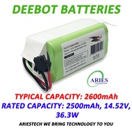 New Battery 4INR19/66 INR18650 M26-4S1P For Ecovacs Deebot N79W and Deebot 500 long lasting Battery