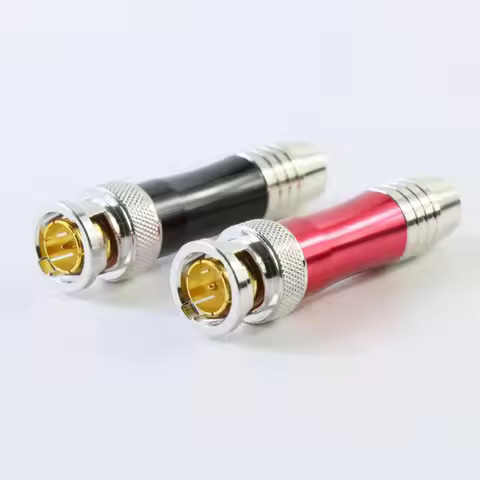 10PCS BNC Male Plug Connectors Video Cable HD SDI BNC Q9 3G 4G Soldering Head Monitoring Coaxial Cop