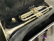 【現代樂器】45折託售！美國製 中古美品 二手 Bach TR-300 鍍銀小號(小喇叭) TR300