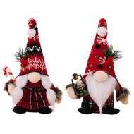 [whfashionkk] Gnome Doll Ornament Faceless Doll Ornament Gnome Decoration Desktop Ornament for Chris