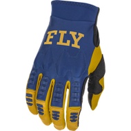 FLY RACING EVOLUTION DST GLOVES NAVY/GOLD SIZE LARGE