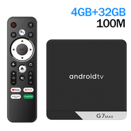 Original iATV G7 MAX Amlogic S905X4 Smart TV BOX 4K 2.4/5G WiFi Android TV 11 HDR Streaming Media Pl