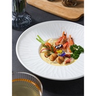 Pasta Plate Household Pasta Plate Hotel Club Creative Tableware Nordic Dinner Plate Western Food Sou