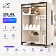 cat villa house High quality solid woodthick Cat Cage Vila Kucing Pet cage Safe Packaging cat villa 
