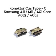 Konektor Cas Samsung A11 / M11 / A01 Core / A02s / A03s | Usb Type - C