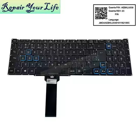 Latin Spanish PT-BR Brazil Backlit Keyboard For Acer Predator Helios 300 PH315-52 PH317-53 Notebook 