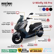 uwinfly new X6 X7 motor listrik special edisi tangkas, limited