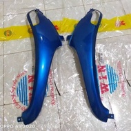 Sayap tebeng kap depan samping scoopy fi K16 2013 2016 satu set Biru glossy