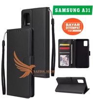 Flip Case SAMSUNG A31 (2020) Flip Dompet Casing HP Flip Wallet Leather Cover