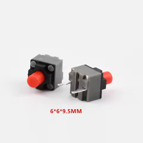 10-100Pcs Kailh 6*6*9.5mm square silent mouse micro switch mouse button can replace a rectangle micr