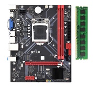 (IOTC) B85M VHL Desktop Motherboard with 1X DDR3 1600MHz 8G RAM LGA 1155 for I3 I5 I7 CPU USB 3.0 SATA 3.0 Support Up to 16GB Durable Easy Install Easy to Use