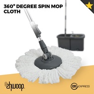 Zhwoop 360 Degree Spin Mop Microfiber Cloth For All Floor Types
