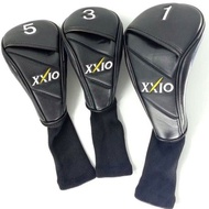 🇲🇾 XXIO  Premium Black PU Leather Headcover Driver / Wood 3 / Wood 5 Cover MP800 MP900 MP1000 MP1100