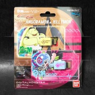 21年12月新貨！全新未開封 行版/日版 Bandai Dim Card V2 Angoramon & Jellymon Set 數碼暴龍 育成手環 育成手錶 暴龍機 Digimon Vital Br