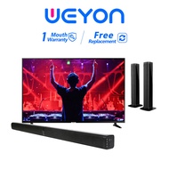 ลำโพงซาวด์บาร์ WEYON TV Speaker Soundbar ลำโพง ลำโพงทีวี ลำโพงไร้สาย ลำโพงบลูทูธ