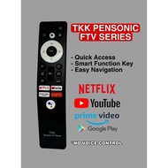 ◷ ∇ UNIVERSAL PENSONIC REMOTE CONTROL FOR SMART TV ANDROID TV