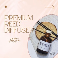 Hilton Premium Essential Oil Reed Diffuser Room Fragrance Aromatherapy