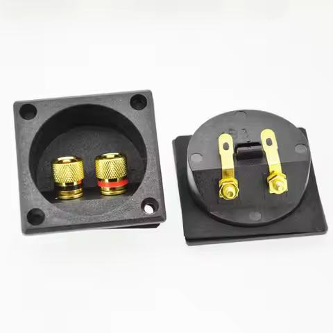 2 Way Speaker Box Terminal Binding Post Cup Wp2-27 Two-position DIY Home Car Stereo Screw Cup Connec