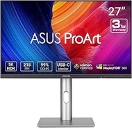 ASUS ProArt Display 27” 5K HDR Professional Monitor (PA27JCV) - 5K (5120 x 2880), IPS, 99% DCI-P3, 1