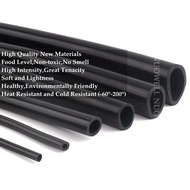 ▣▼ 1m I.D 10 38mm Black Silicone Hose Heat Resistant Flexible Silica Gel Pipe Aquarium Air Pump Soft Silicone Rubber Tube