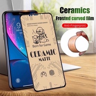 Oppo Realme XT X2 Pro R17 R17 Pro Narzo 10A 30 Pro Clear & Matte Soft Ceramic Full Cover Screen Prot