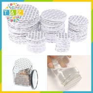 [T&Z] 200Pcs Self-adhesive Foam Pressure Sensitive Seal Cap Lining Tamper Resistant Seals Liner For 