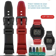 18mm Rubber Strap for Casio Watches W-218H, F-108, AE1200, AE1300 & AE-1500 Tali Getah 18mm untuk Ja