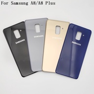 For Samsung Galaxy A8 2018 A530 A530F A8+ A8 plus A730F A730 A730FD Back Battery Cover Rear Glass Housing Case