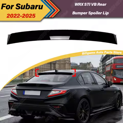 For Subaru WRX STI VB 2022 2022 2023 2024 2025 Automobile Rear Bumper Spoiler Board Tail Fixed Wing