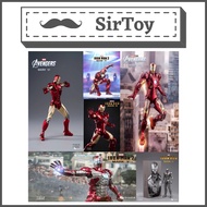 ZD Toys 7-Inch Iron Man - Mark 1, Mark 2, Mark 3, Mark 4, Mark 5, Mark 6, Mark 7, Mark 42, Hall of A