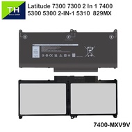 Dell MXV9V 60Wh 929MX  5VC2M  Latitude 5300 5300 5310  2-IN-1 7300 7400  2-IN-1  Laptop Replacement 