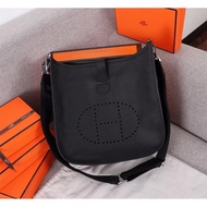 Evelyn 28cm Black Shoulder Crossbody Bag Female Bag