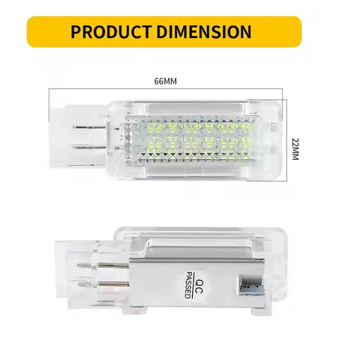 2PCS LED Door Courtesy Lights Canbus For Mercedes-Benz R171 2006- W203 2001-2007 W209 2003-2008 W240