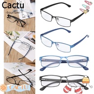 CACTUS Business Reading Glasses  Fashion Eye wear Ultra Light Resin Metal Titanium Alloy +1.00~+4.0 