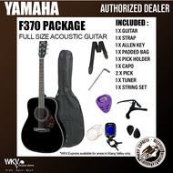 Yamaha F370 Full Size Acoustic Guitar Package - Black & Natural(F-370)