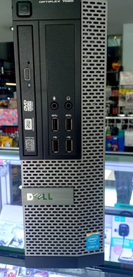 PC Dell OptiPlex 7020 SFF คอม พิวเตอร์ตั้งโต๊ะ intel Core i5-4590 3.3 up to 3.7GHz. สินค้ามือสองสภาพดี พร้อมใช้งาน สินค้ามีประกัน