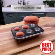 Non Stick Mini Muffin Cake Bakeware Aluminum Mold Cupcake Baking Tray Kek Cawan Acuan Tidak Melekat 