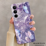 Compatible Case Realme P3 Lite - Realme C71 - C75 - C75X - C65 - C73 - Aesthetic Butterfly Motif - C