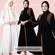 Hikmat Original Fashion A6623 Abaya Hikmat  noerbutikmuslim Gamis