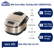 Nồi Cơm Điện Toshiba RC-18DR3PV(G)