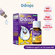 Ddrops Kids Booster 600 IU Daily Liquid Vitamin D3 Supplement 600 IU (2.8 ml/100 Drops)