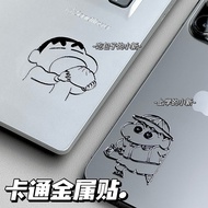 Cute cartoon crayon, new metal sticker, gray wolf sticker, phone decoration可爱卡通蜡笔小新金属贴灰太狼贴纸手机装饰贴平板电脑机箱防水贴 DT09