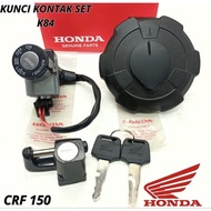 IGNITION KEY SET TANK CAP + SEAT CRF 150 CRF K84